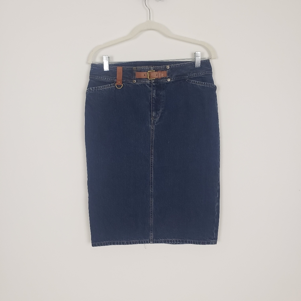 Lauren Jeans Co. Denim Skirt Sz 6